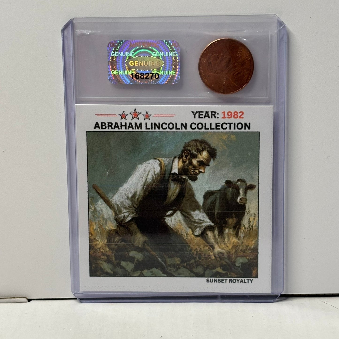1982 Penny - Abraham Lincoln Collection