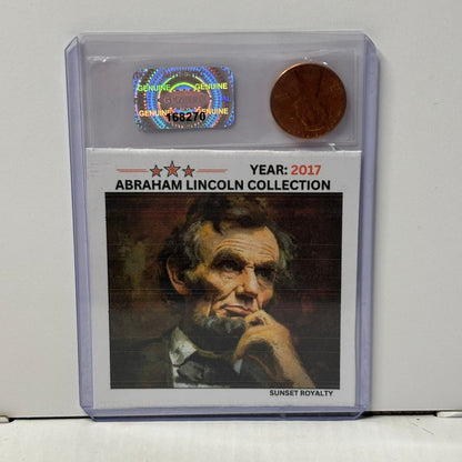 2017 Penny - Abraham Lincoln Collection