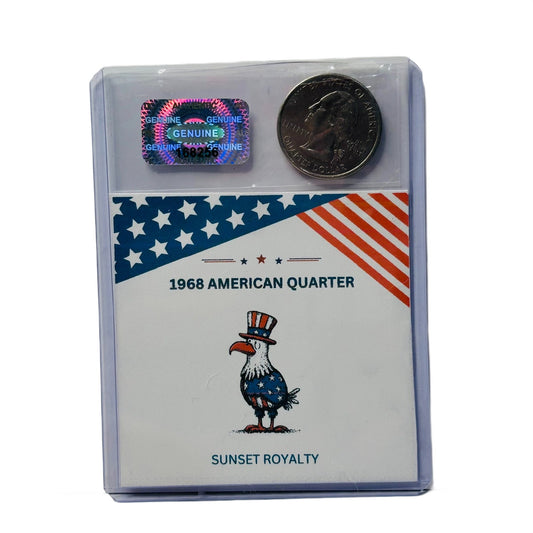 1968 U.S Quarter - American Coin Collection