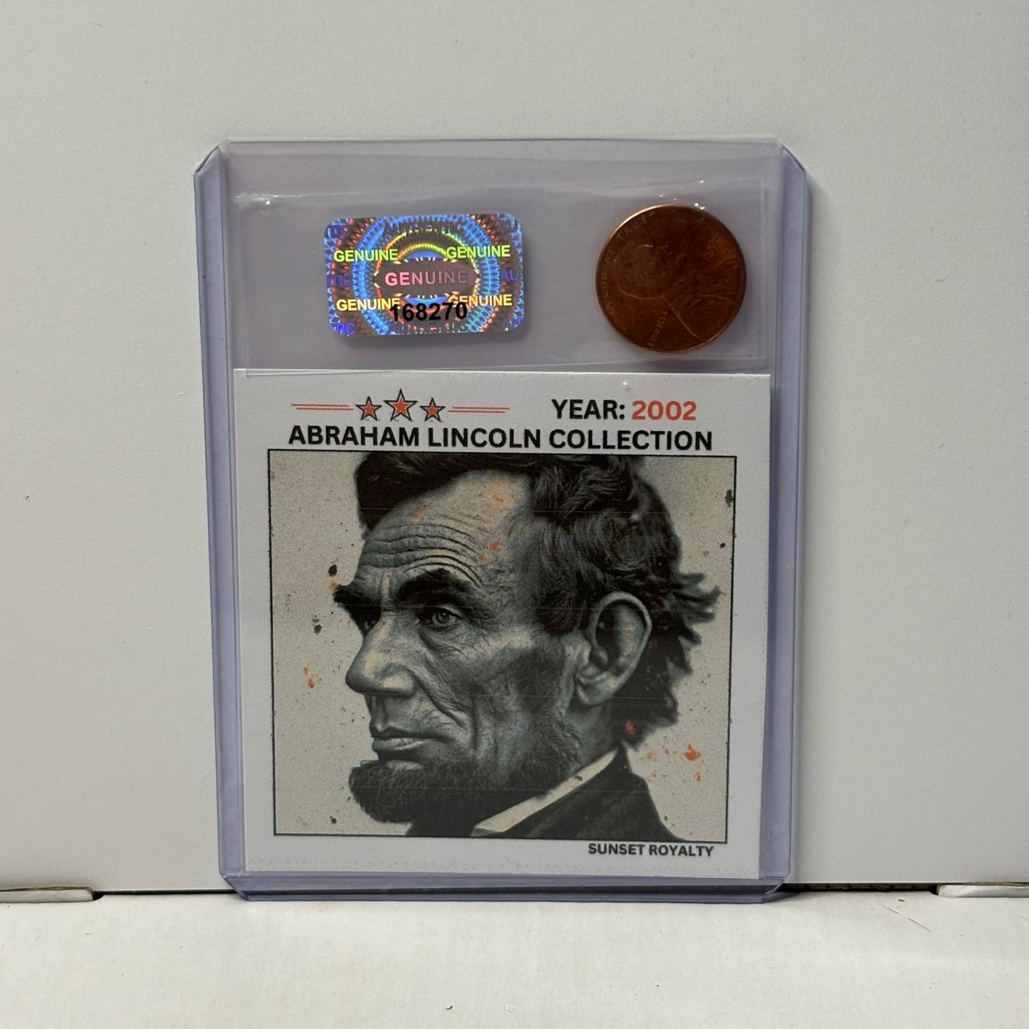 2002 Penny - Abraham Lincoln Collection