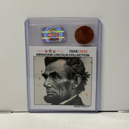 2002 Penny - Abraham Lincoln Collection