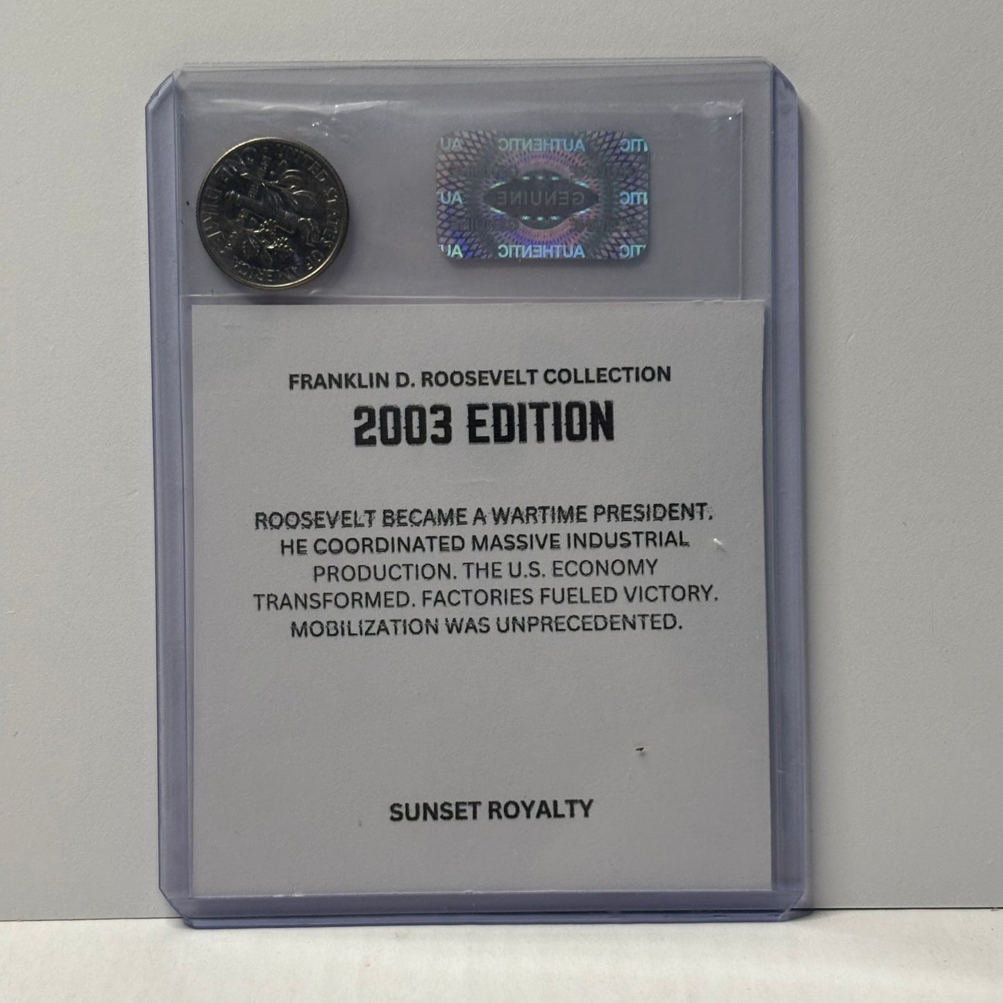 2003 Dime - Franklin Roosevelt Collection