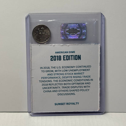 2018 U.S Dime - American Coin Collection