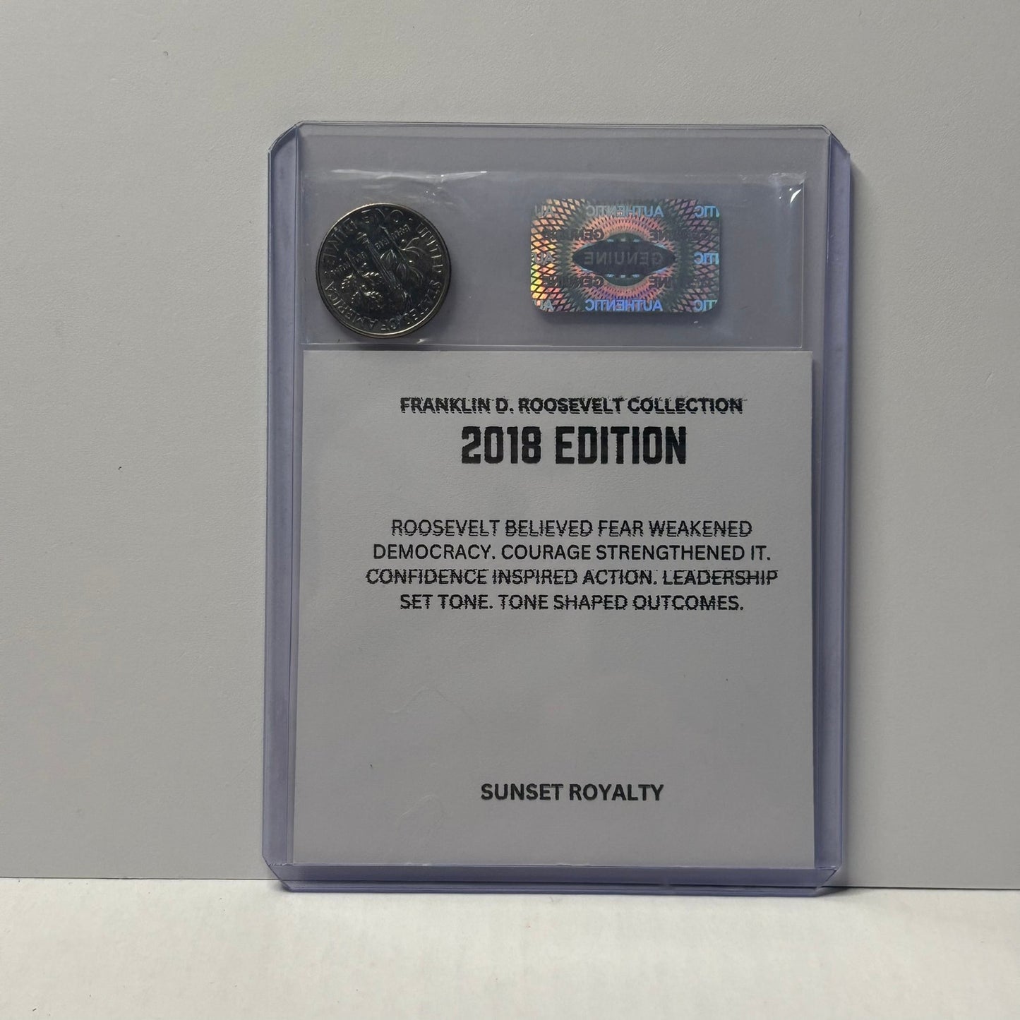 2018 Dime - Franklin Roosevelt Collection