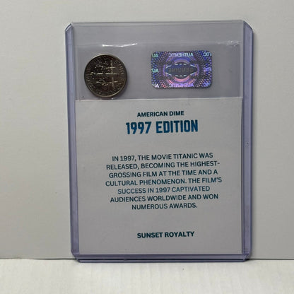 1997 U.S Dime - American Coin Collection