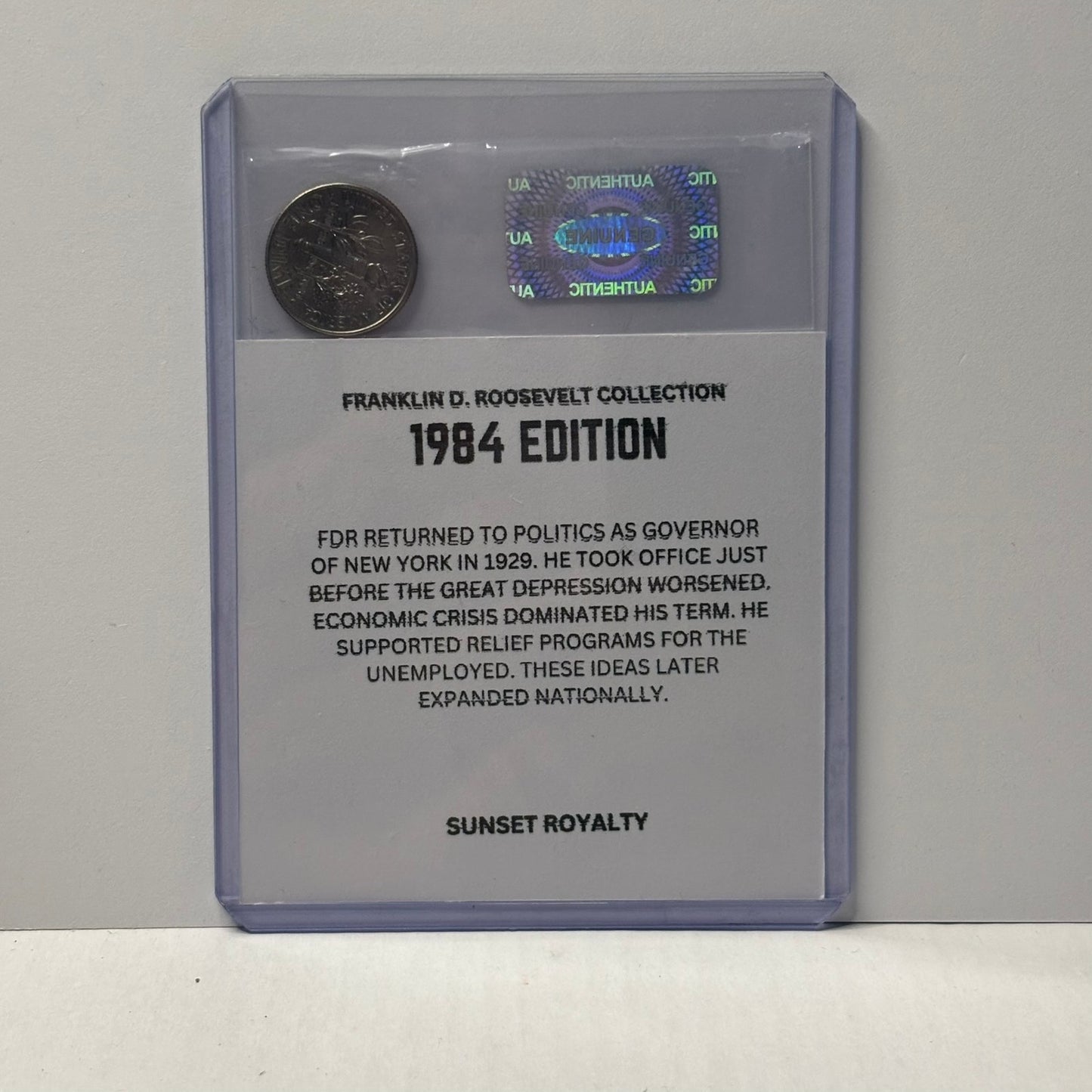 1984 Dime - Franklin Roosevelt Collection