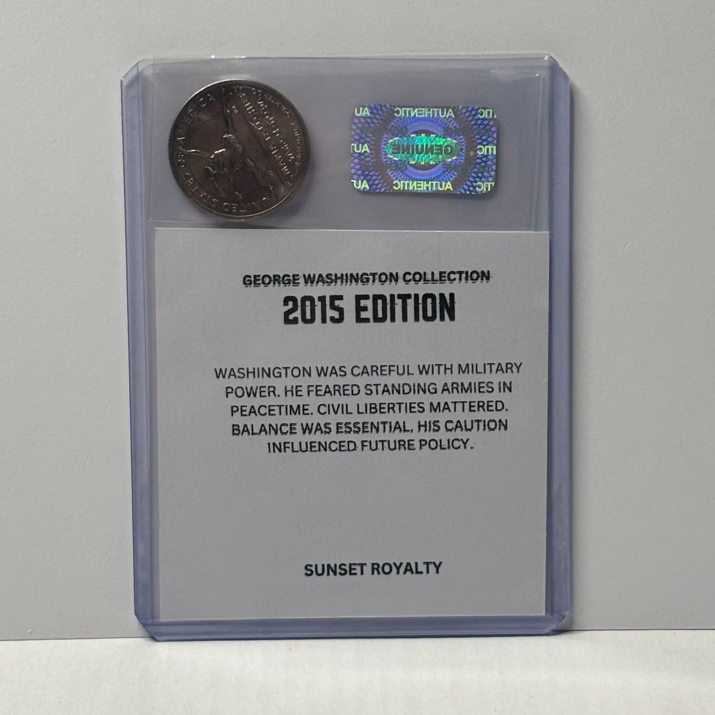 2015 Quarter - George Washington Collection