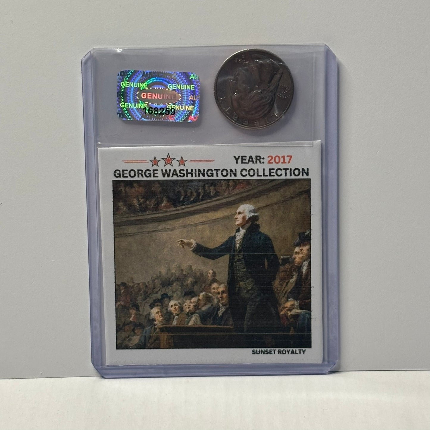 2017 Quarter - George Washington Collection