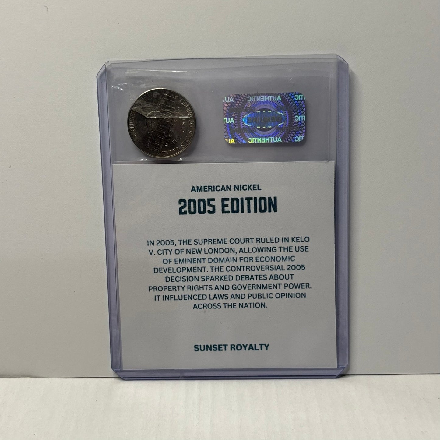 2005 U.S Nickel - American Coin Collection