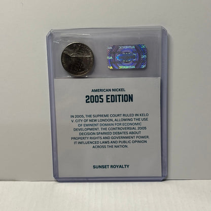 2005 U.S Nickel - American Coin Collection