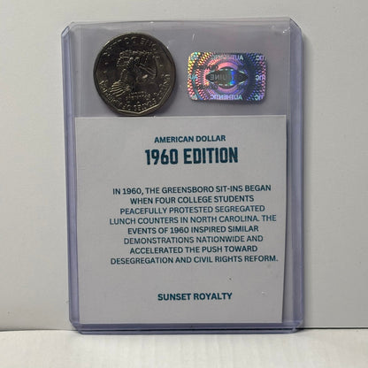 1960 U.S Dollar - American Coin Collection