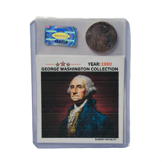 1980 Quarter - George Washington Collection