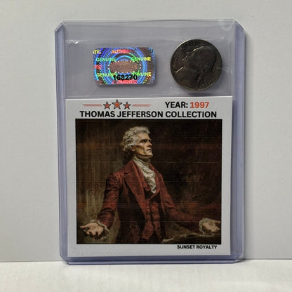 1997 Nickel - Thomas Jefferson Collection