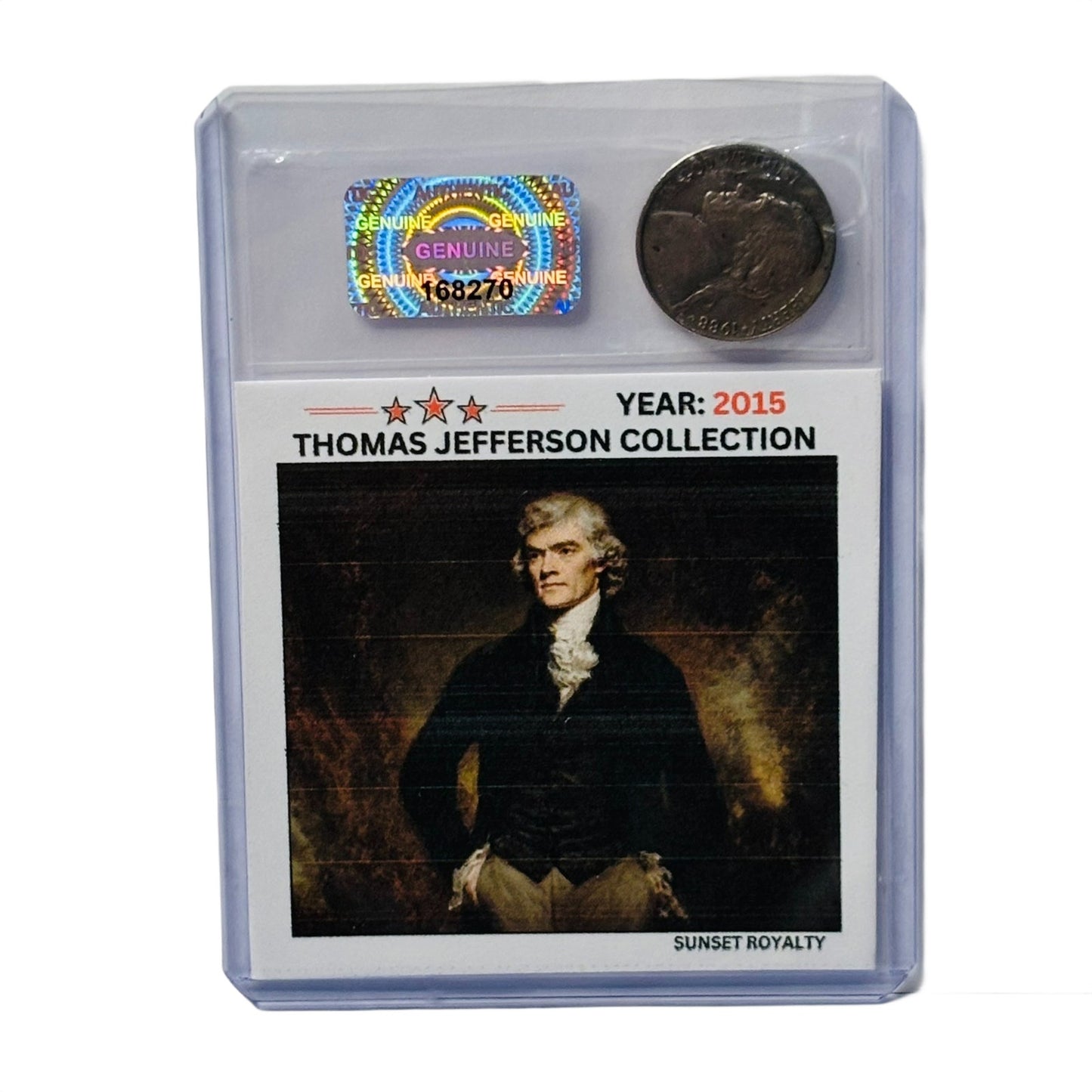 2015 Nickel - Thomas Jefferson Collection