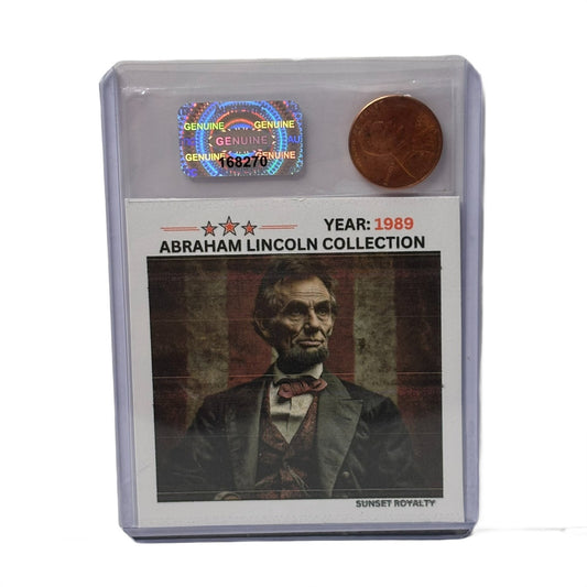1989 Penny - Abraham Lincoln Collection