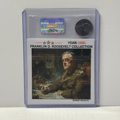 1981 Dime - Franklin Roosevelt Collection