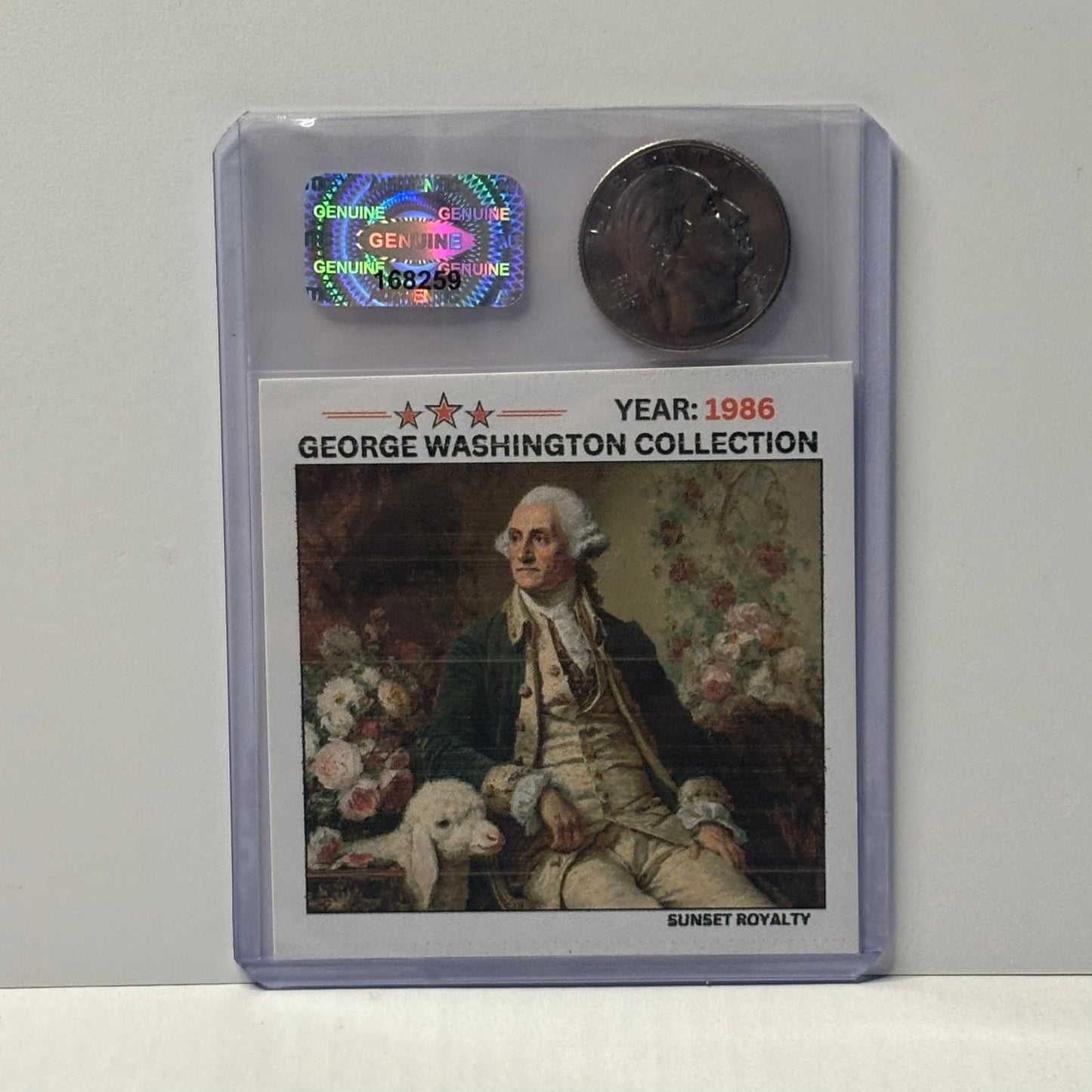 1986 Quarter - George Washington Collection