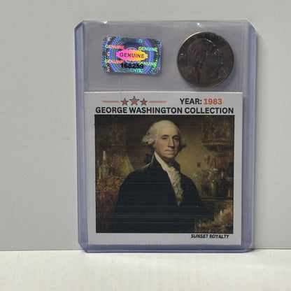 1983 Quarter - George Washington Collection