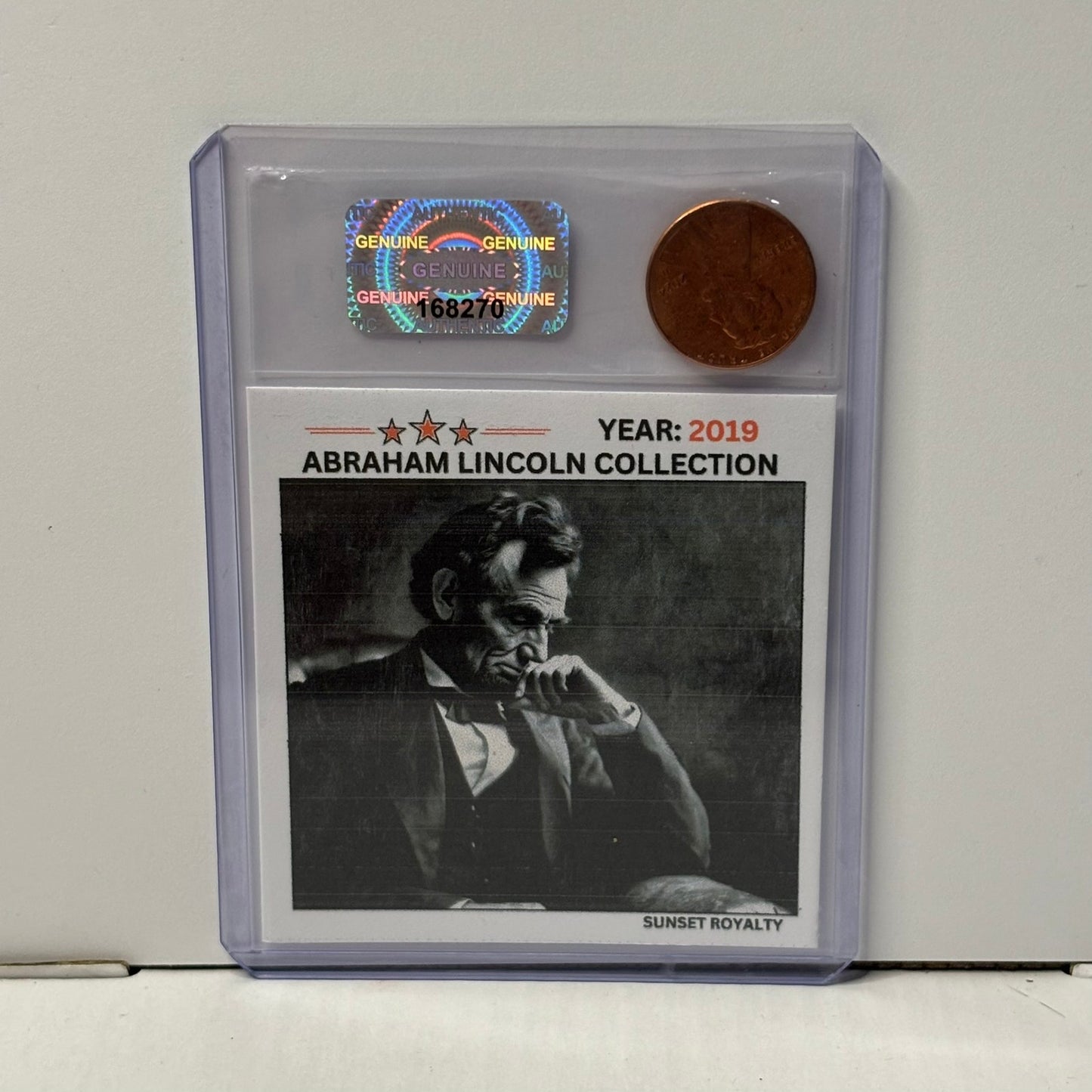 2019 Penny - Abraham Lincoln Collection