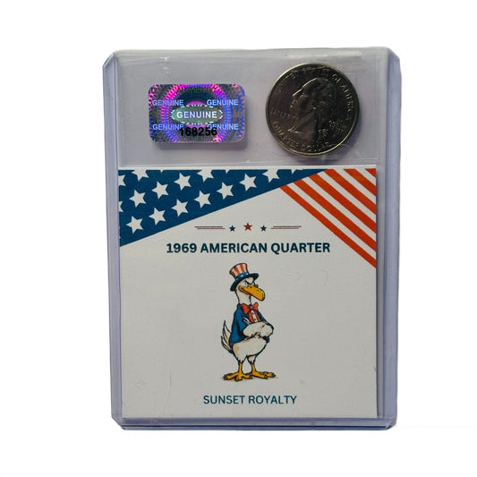 1969 U.S Quarter - American Coin Collection