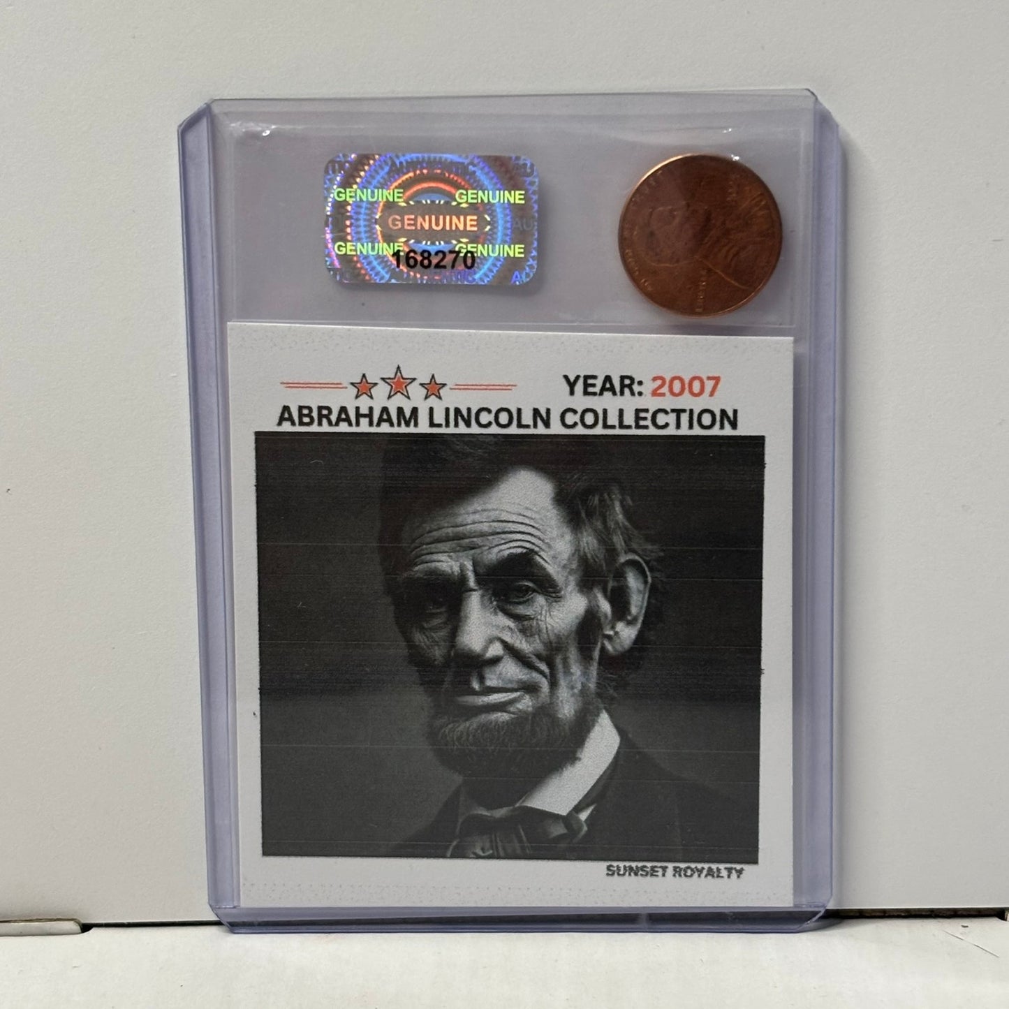 2007 Penny - Abraham Lincoln Collection