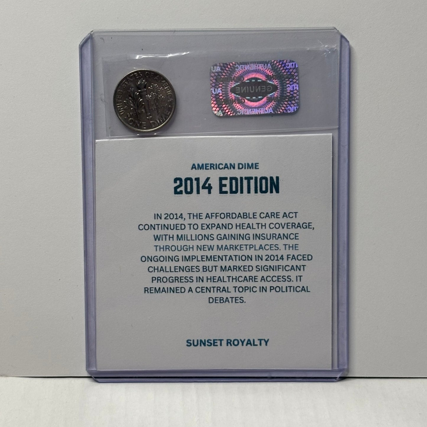 2014 U.S Dime - American Coin Collection