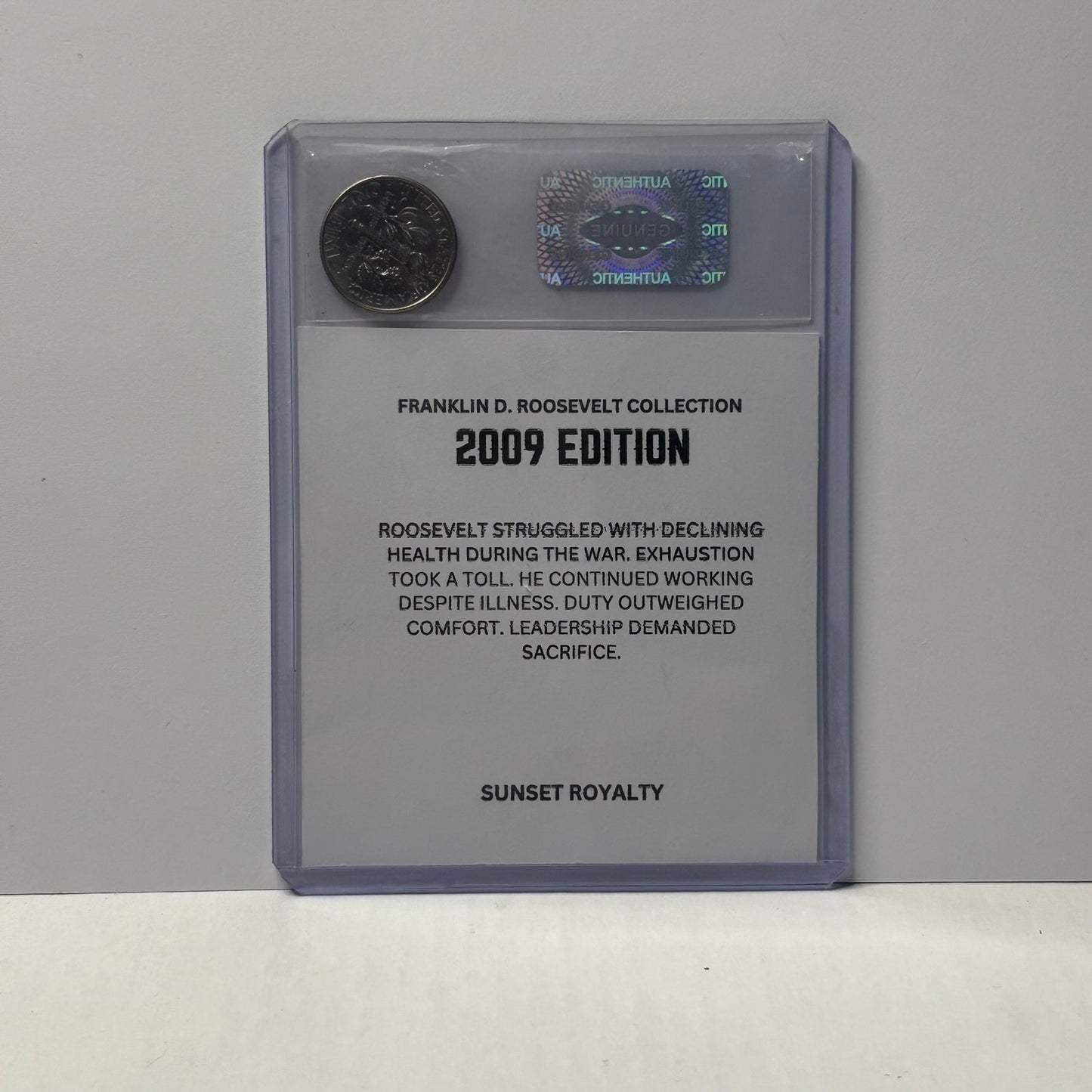 2009 Dime - Franklin Roosevelt Collection