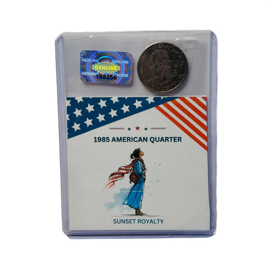 1985 U.S Quarter - American Coin Collection