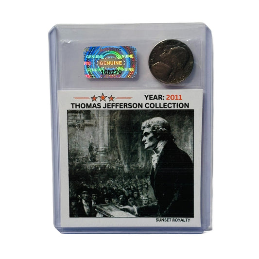 2011 Nickel - Thomas Jefferson Collection
