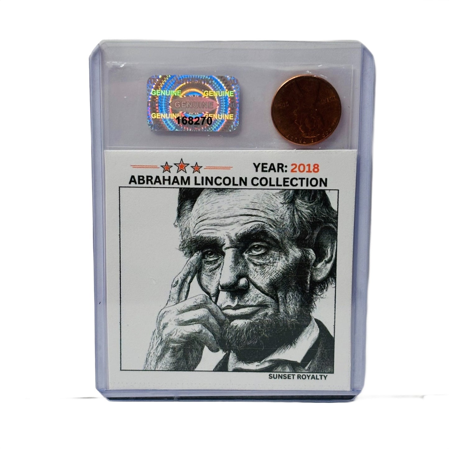 2018 Penny - Abraham Lincoln Collection