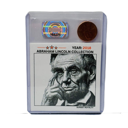 2018 Penny - Abraham Lincoln Collection