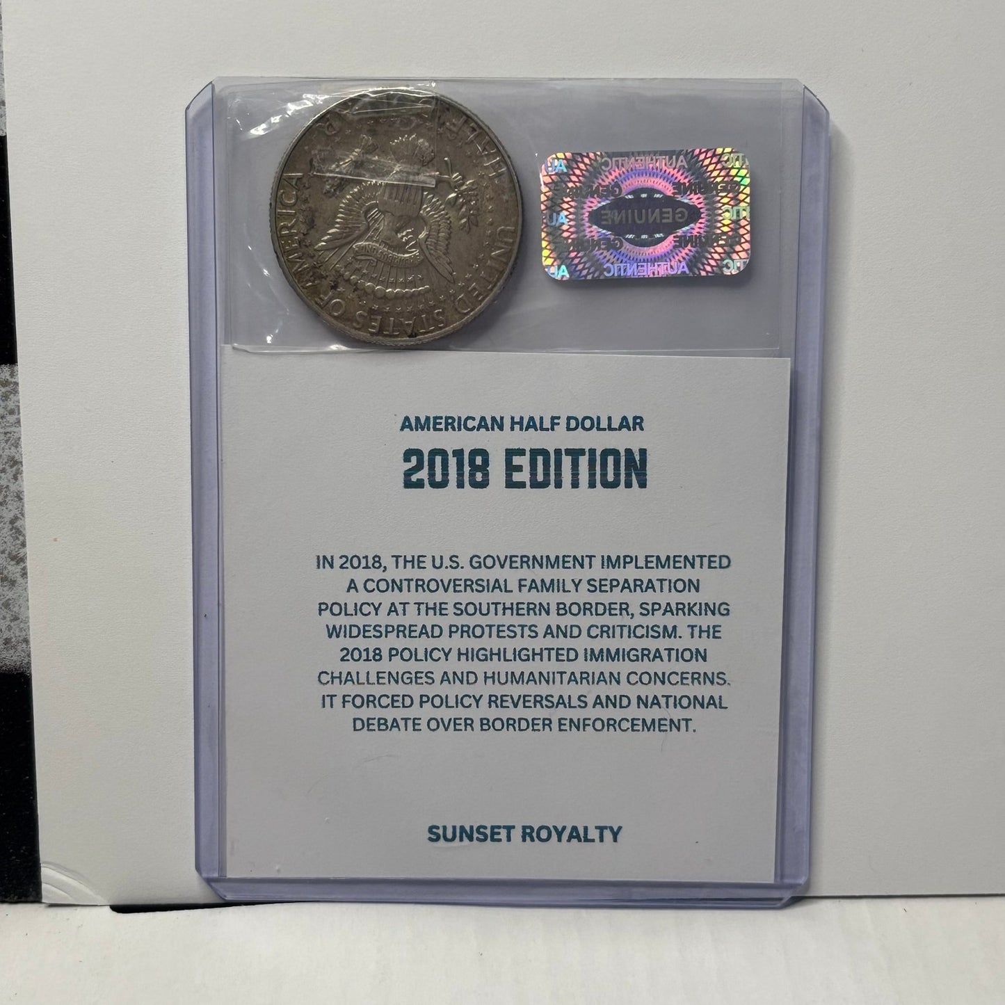 2018 Half Dollar - American Coin Collection