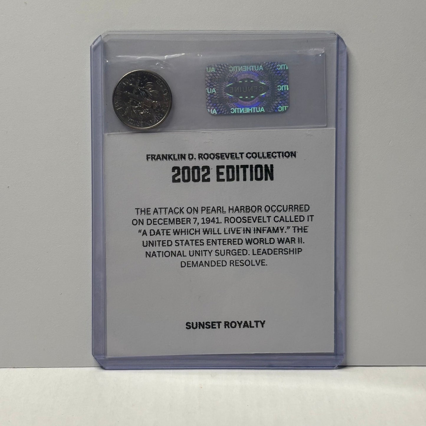 2002 Dime - Franklin Roosevelt Collection