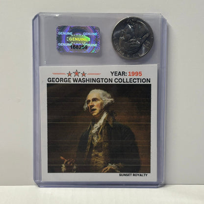 1995 Quarter - George Washington Collection