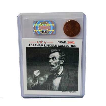 2001 Penny - Abraham Lincoln Collection