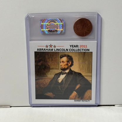 2011 Penny - Abraham Lincoln Collection
