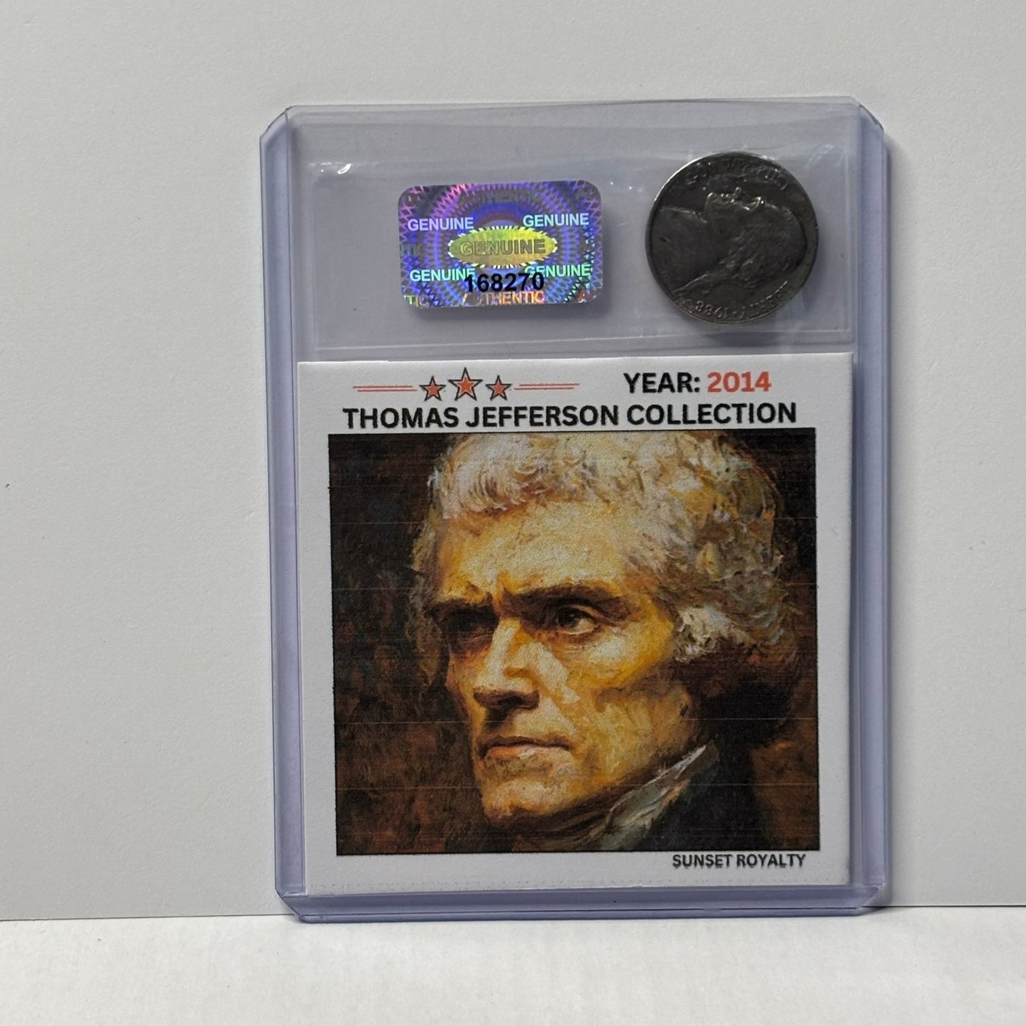 2014 Nickel - Thomas Jefferson Collection