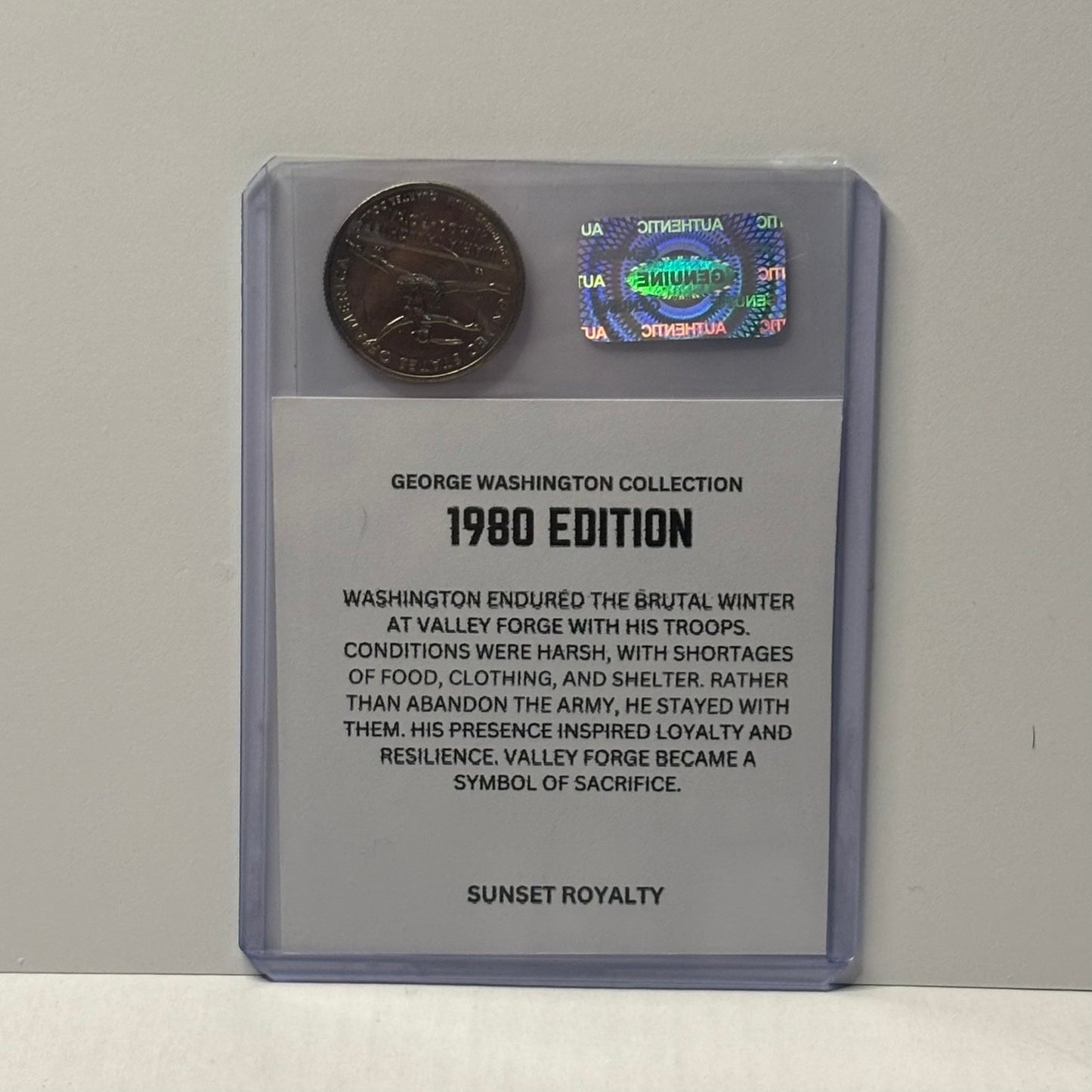 1980 Quarter - George Washington Collection