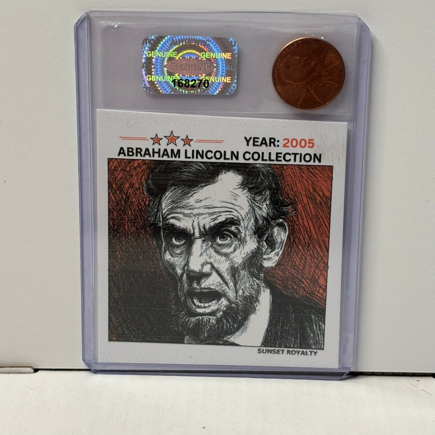 2005 Penny - Abraham Lincoln Collection