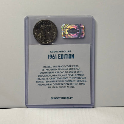 1961 U.S Dollar - American Coin Collection