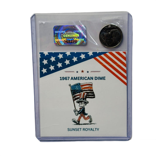 1967 U.S Dime - American Coin Collection