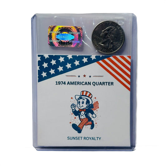 1974 U.S Quarter - American Coin Collection