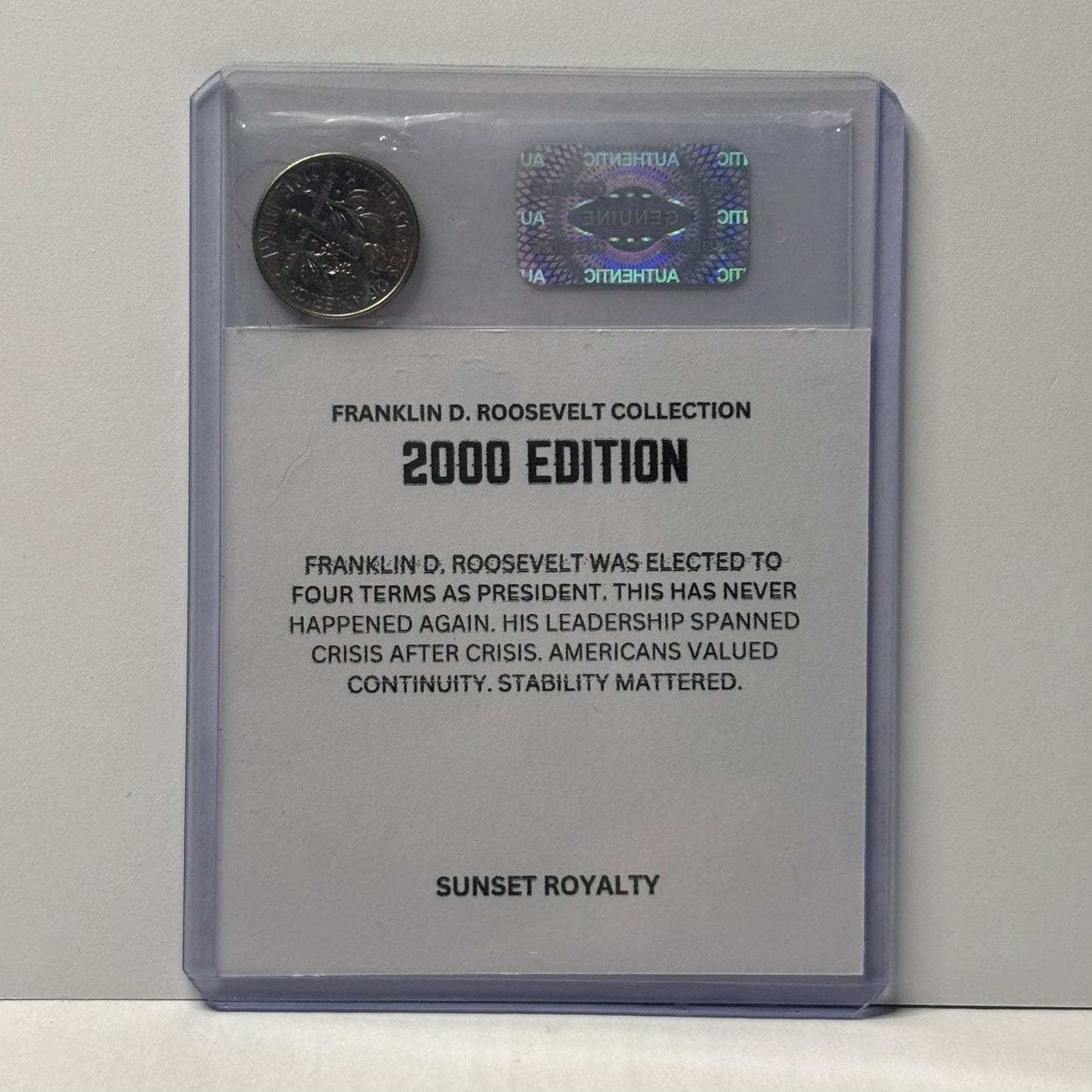 2000 Dime - Franklin Roosevelt Collection