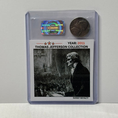 2011 Nickel - Thomas Jefferson Collection