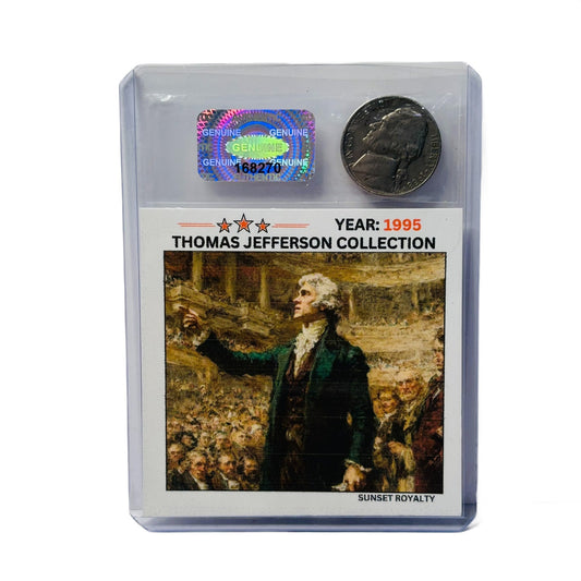 1995 Nickel - Thomas Jefferson Collection