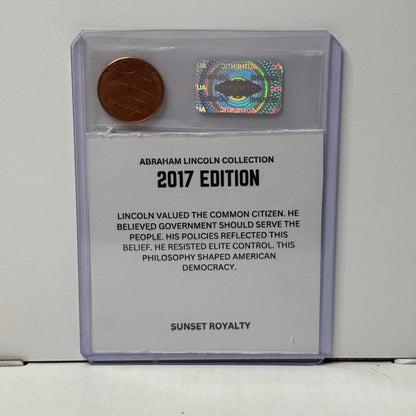 2017 Penny - Abraham Lincoln Collection