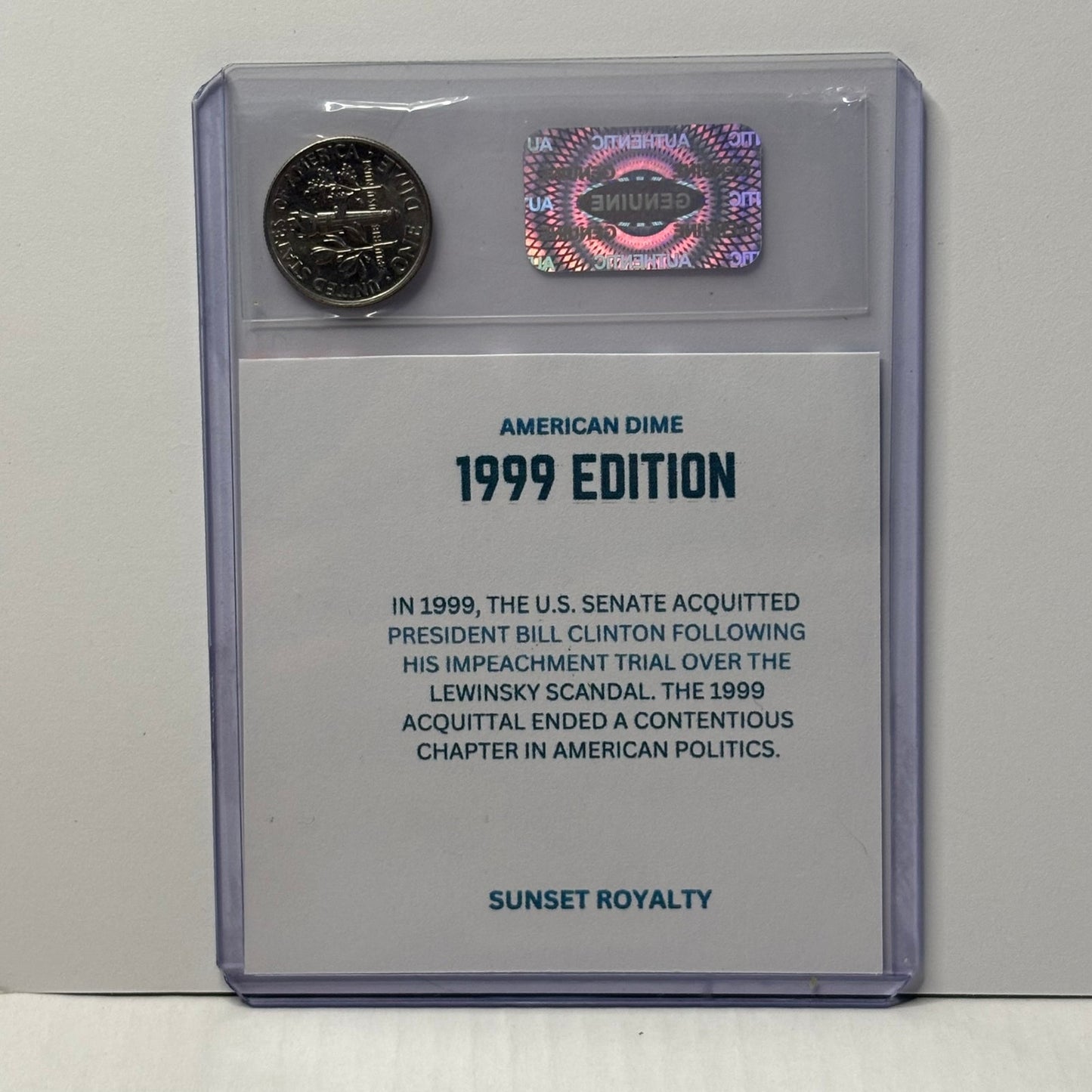 1999 U.S Dime - American Coin Collection