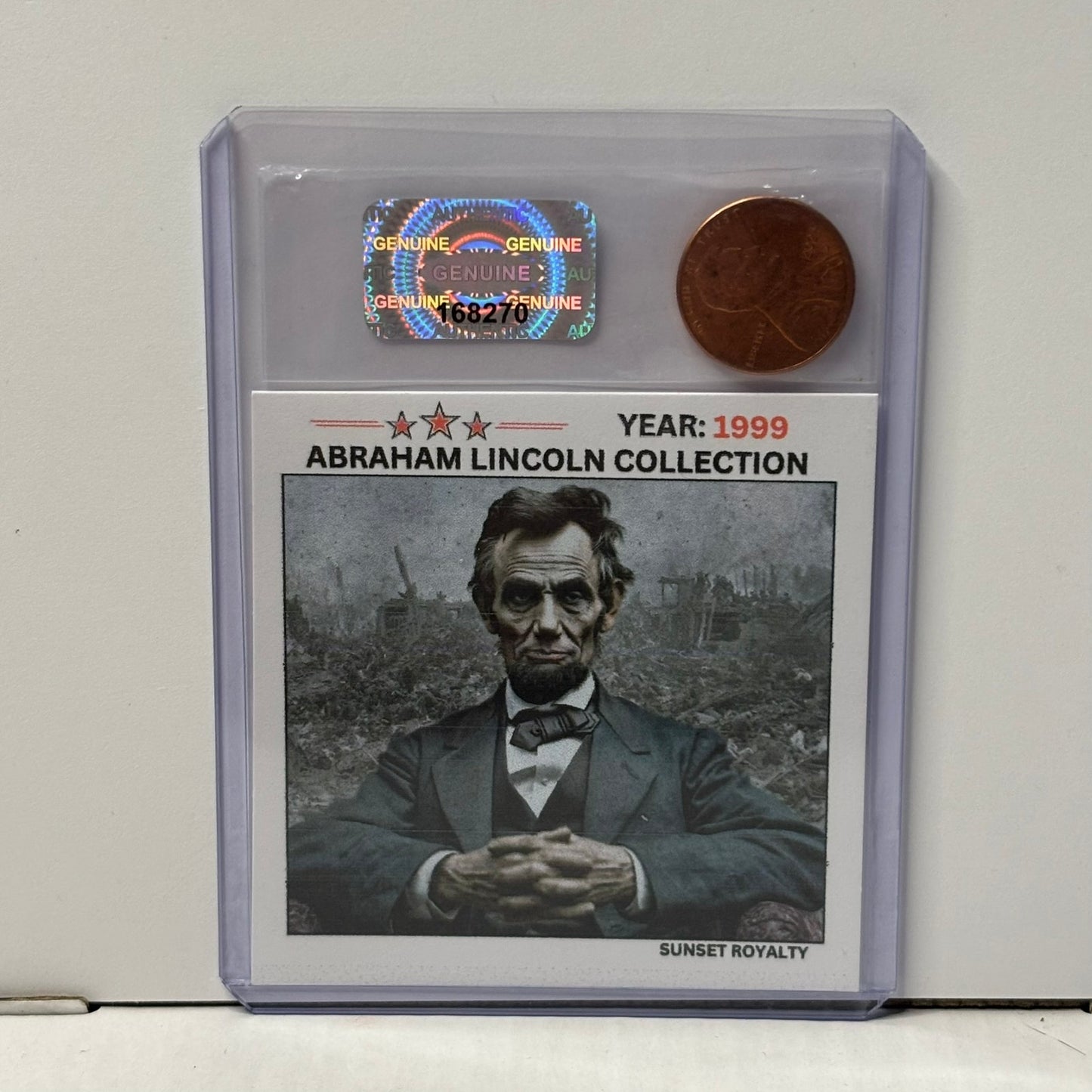 1999 Penny - Abraham Lincoln Collection