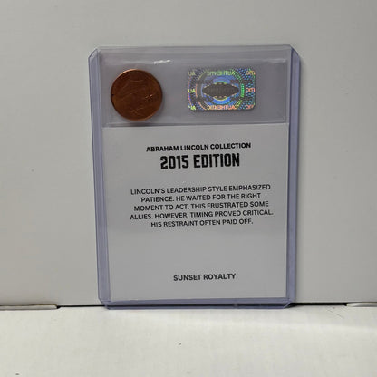 2015 Penny - Abraham Lincoln Collection