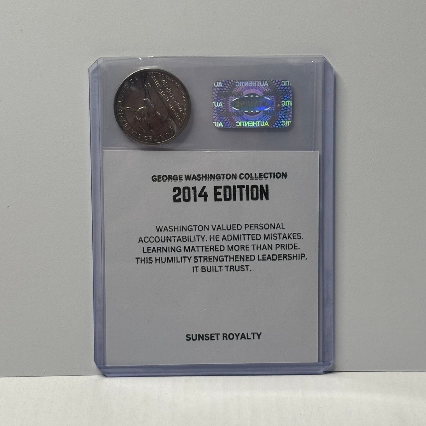 2014 Quarter - George Washington Collection